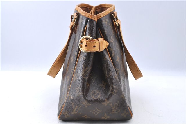 Authentic LOUIS VUITTON Monogram Batignolles Hand Bag M51156 LV H7760