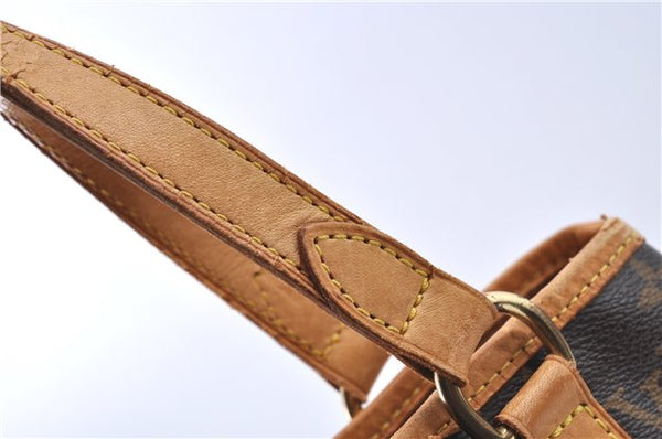 Authentic LOUIS VUITTON Monogram Batignolles Hand Bag M51156 LV H7760