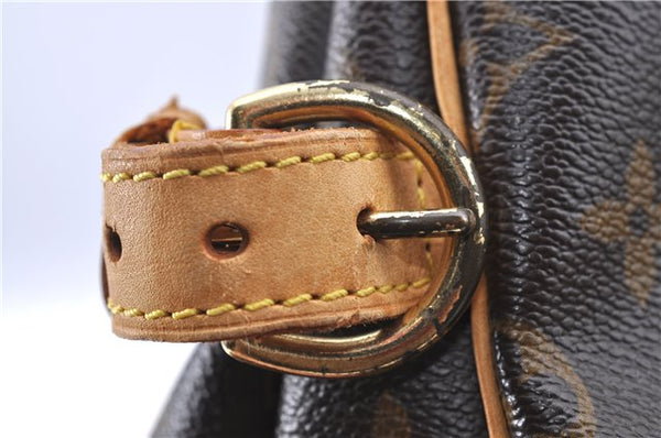 Authentic LOUIS VUITTON Monogram Batignolles Hand Bag M51156 LV H7760