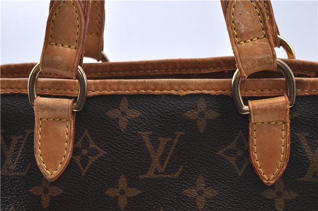 Authentic LOUIS VUITTON Monogram Batignolles Hand Bag M51156 LV H7760