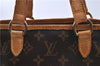 Authentic LOUIS VUITTON Monogram Batignolles Hand Bag M51156 LV H7760