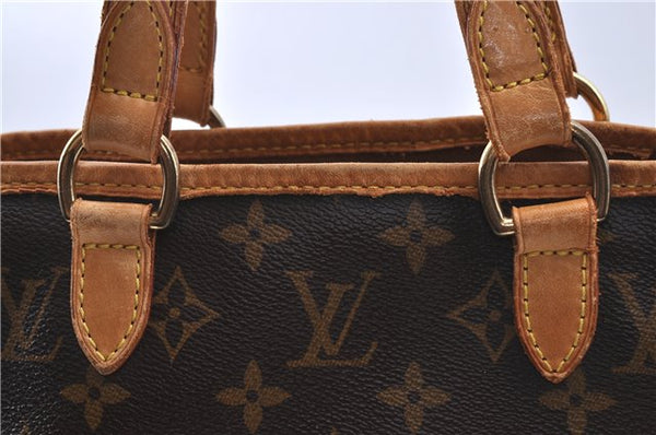Authentic LOUIS VUITTON Monogram Batignolles Hand Bag M51156 LV H7760
