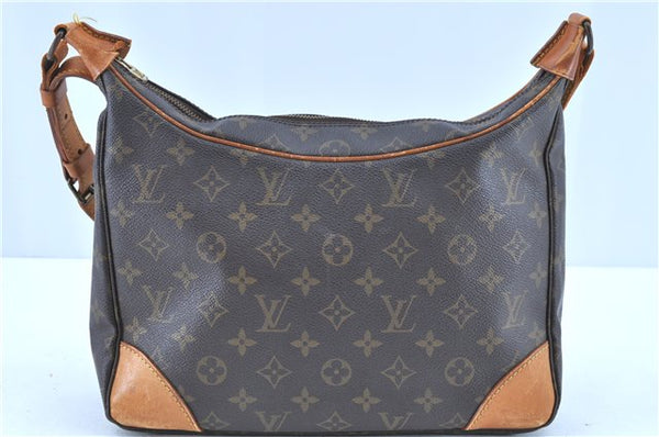 Auth LOUIS VUITTON Monogram Boulogne 30 Shoulder Cross Body Bag M52165 LV H7761