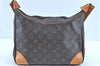 Auth LOUIS VUITTON Monogram Boulogne 30 Shoulder Cross Body Bag M52165 LV H7761