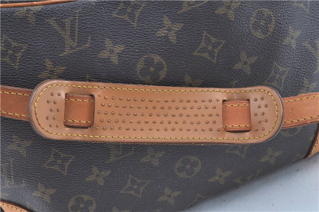 Auth LOUIS VUITTON Monogram Boulogne 30 Shoulder Cross Body Bag M52165 LV H7761