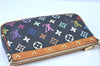 LOUIS VUITTON Monogram Multicolor Pochette Accessoires Pouch M92648 Black H7763