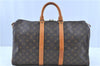 Authentic LOUIS VUITTON Monogram Keepall 45 Boston Bag M41428 LV H7764