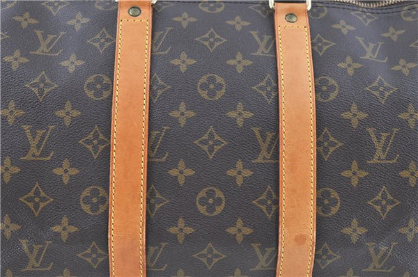 Authentic LOUIS VUITTON Monogram Keepall 45 Boston Bag M41428 LV H7764