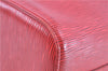 Authentic LOUIS VUITTON Epi Speedy 25 Hand Bag Red M43017 LV H7765