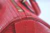 Authentic LOUIS VUITTON Epi Speedy 25 Hand Bag Red M43017 LV H7765