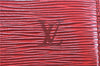 Authentic LOUIS VUITTON Epi Speedy 25 Hand Bag Red M43017 LV H7765