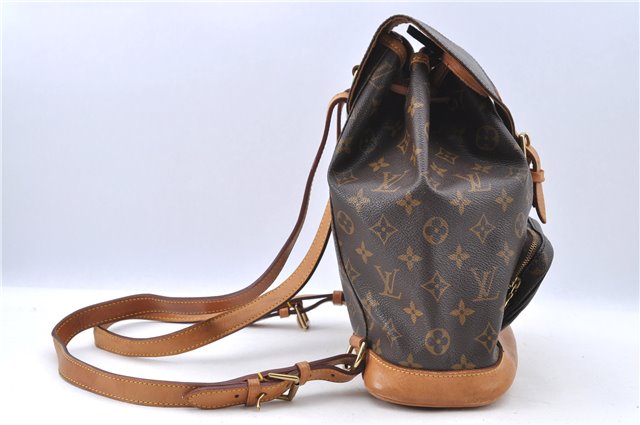 Authentic LOUIS VUITTON Monogram Montsouris MM Backpack M51136 LV H7768