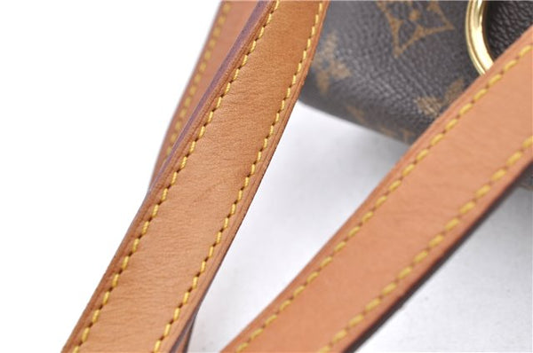 Authentic LOUIS VUITTON Monogram Montsouris MM Backpack M51136 LV H7768