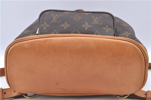 Authentic LOUIS VUITTON Monogram Montsouris MM Backpack M51136 LV H7768