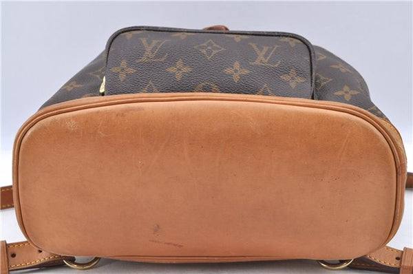 Authentic LOUIS VUITTON Monogram Montsouris MM Backpack M51136 LV H7768