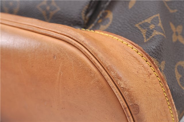 Authentic LOUIS VUITTON Monogram Montsouris MM Backpack M51136 LV H7768