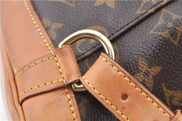 Authentic LOUIS VUITTON Monogram Montsouris MM Backpack M51136 LV H7768