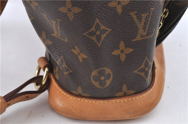 Authentic LOUIS VUITTON Monogram Montsouris MM Backpack M51136 LV H7768