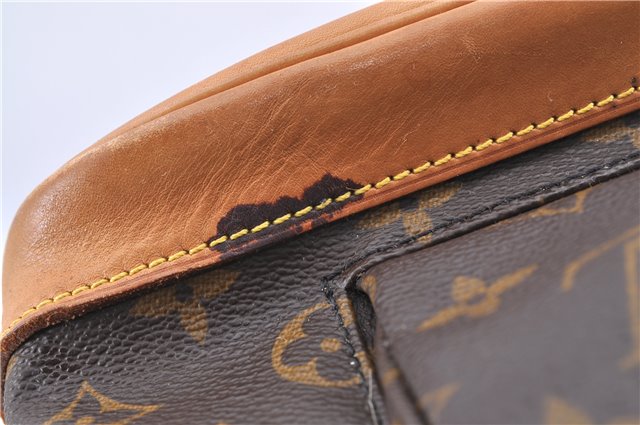 Authentic LOUIS VUITTON Monogram Montsouris MM Backpack M51136 LV H7768