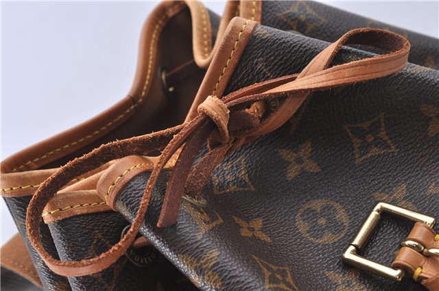 Authentic LOUIS VUITTON Monogram Montsouris MM Backpack M51136 LV H7768