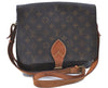 Auth LOUIS VUITTON Monogram Cartouchiere GM Shoulder Cross Bag M51252 LV H7769
