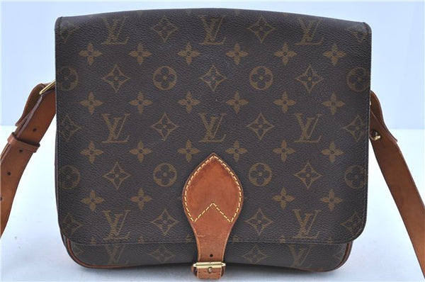 Auth LOUIS VUITTON Monogram Cartouchiere GM Shoulder Cross Bag M51252 LV H7769