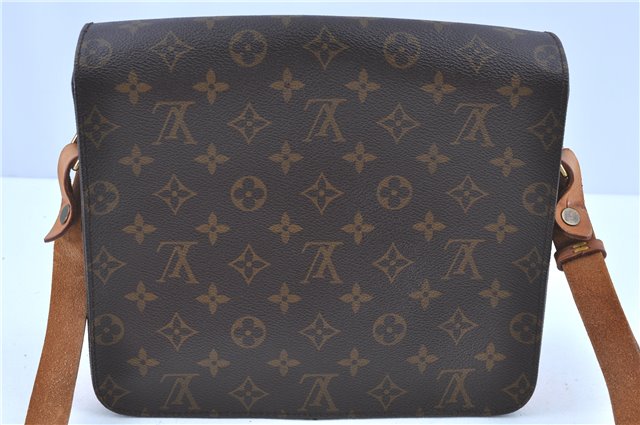 Auth LOUIS VUITTON Monogram Cartouchiere GM Shoulder Cross Bag M51252 LV H7769