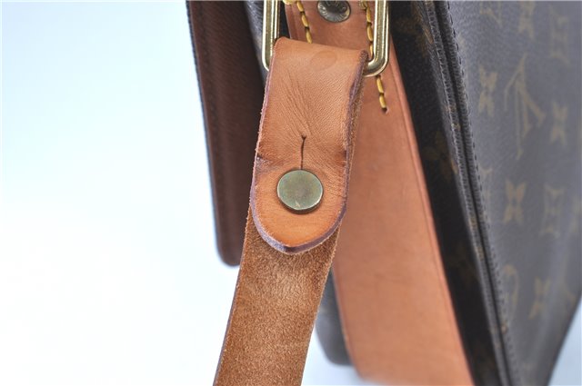 Auth LOUIS VUITTON Monogram Cartouchiere GM Shoulder Cross Bag M51252 LV H7769