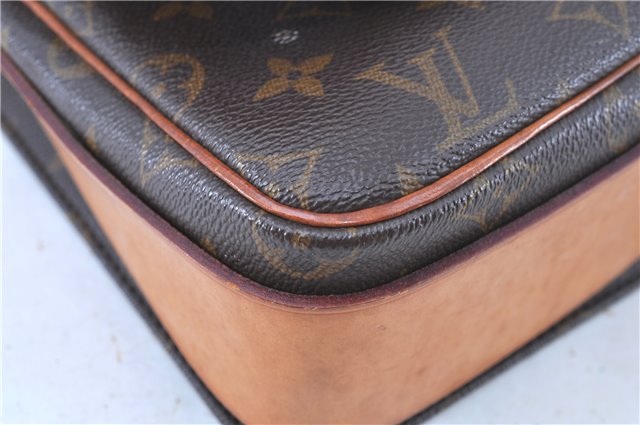 Auth LOUIS VUITTON Monogram Cartouchiere GM Shoulder Cross Bag M51252 LV H7769