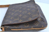 Authentic LOUIS VUITTON Monogram Musette Tango Shoulder Bag M51257 LV H7770