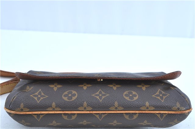 Authentic LOUIS VUITTON Monogram Musette Tango Shoulder Bag M51257 LV H7770