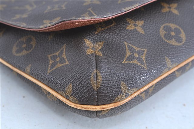 Authentic LOUIS VUITTON Monogram Musette Tango Shoulder Bag M51257 LV H7770
