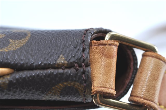 Authentic LOUIS VUITTON Monogram Musette Tango Shoulder Bag M51257 LV H7770