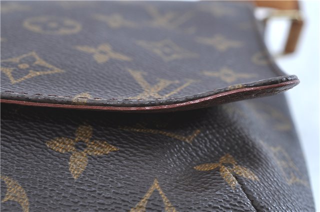Authentic LOUIS VUITTON Monogram Musette Tango Shoulder Bag M51257 LV H7770