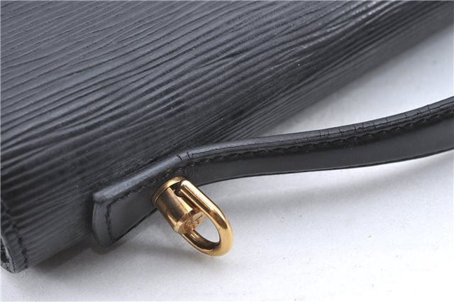 Authentic LOUIS VUITTON Epi Monceau 2Way Shoulder Hand Bag Black M52122 LV H7771