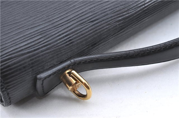 Authentic LOUIS VUITTON Epi Monceau 2Way Shoulder Hand Bag Black M52122 LV H7771