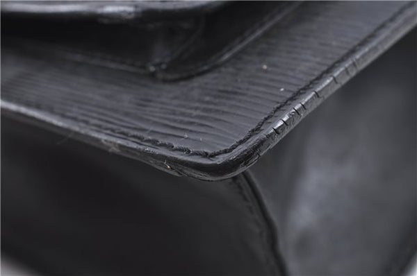 Authentic LOUIS VUITTON Epi Monceau 2Way Shoulder Hand Bag Black M52122 LV H7771