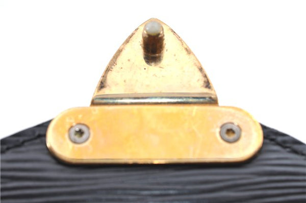 Authentic LOUIS VUITTON Epi Monceau 2Way Shoulder Hand Bag Black M52122 LV H7771