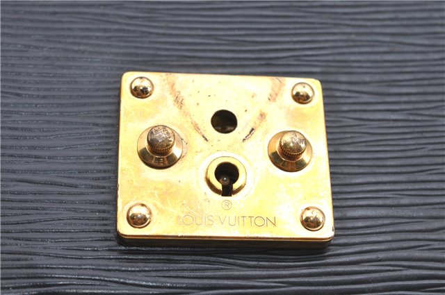 Authentic LOUIS VUITTON Epi Monceau 2Way Shoulder Hand Bag Black M52122 LV H7771