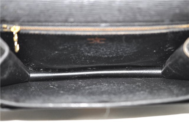 Authentic LOUIS VUITTON Epi Monceau 2Way Shoulder Hand Bag Black M52122 LV H7771