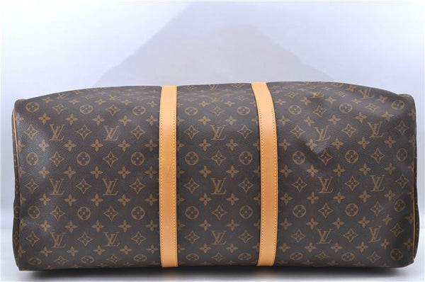 Authentic LOUIS VUITTON Monogram Keepall 60 Boston Bag M41422 LV H7775