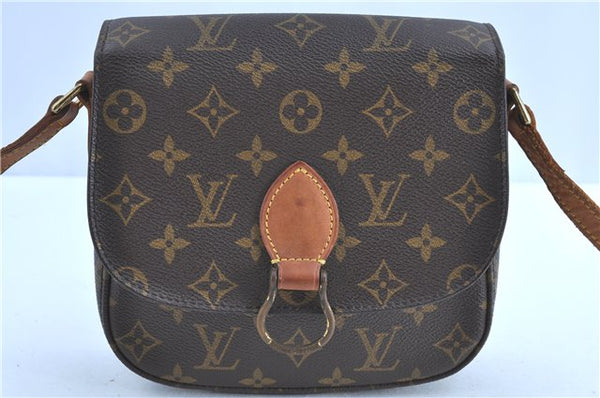 Auth LOUIS VUITTON Monogram Saint Cloud MM Shoulder Cross Bag M51243 LV H7776