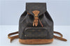 Authentic LOUIS VUITTON Monogram Montsouris MM Backpack M51136 LV H7777