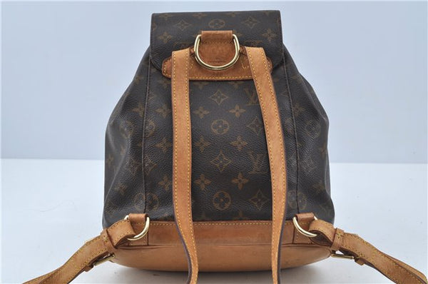Authentic LOUIS VUITTON Monogram Montsouris MM Backpack M51136 LV H7777
