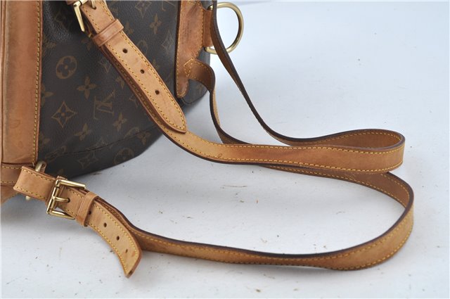 Authentic LOUIS VUITTON Monogram Montsouris MM Backpack M51136 LV H7777