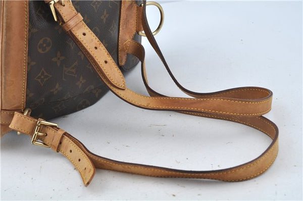 Authentic LOUIS VUITTON Monogram Montsouris MM Backpack M51136 LV H7777