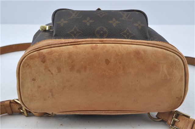 Authentic LOUIS VUITTON Monogram Montsouris MM Backpack M51136 LV H7777