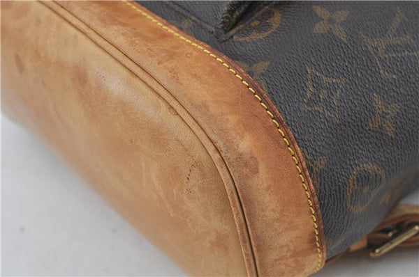 Authentic LOUIS VUITTON Monogram Montsouris MM Backpack M51136 LV H7777