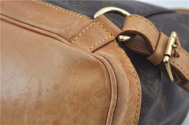 Authentic LOUIS VUITTON Monogram Montsouris MM Backpack M51136 LV H7777