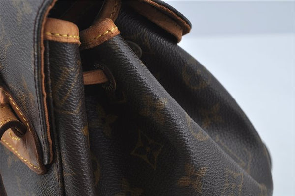 Authentic LOUIS VUITTON Monogram Montsouris MM Backpack M51136 LV H7777